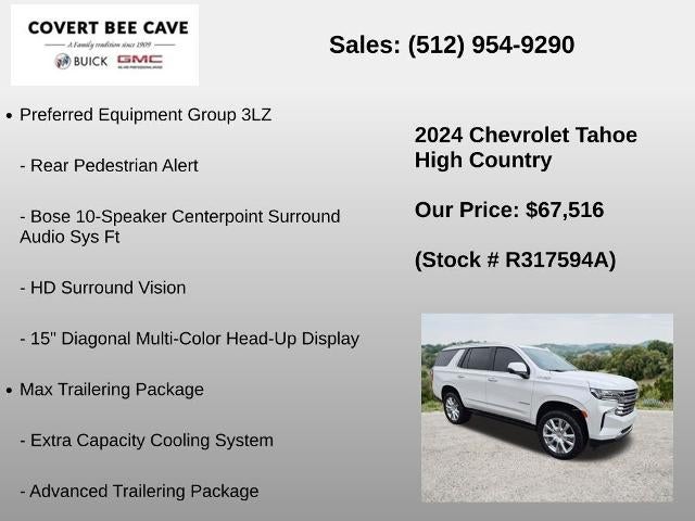 2024 Chevrolet Tahoe 4WD High Country
