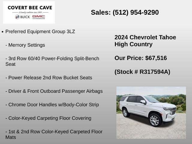2024 Chevrolet Tahoe 4WD High Country