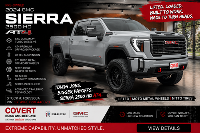 2024 GMC Sierra 2500 HD Crew Cab Standard Box 4-Wheel Drive AT4