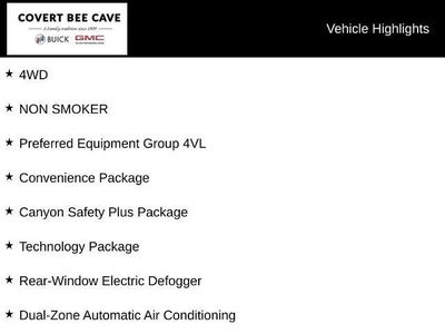 2024 GMC Canyon Crew Cab Short Box 4-Wheel Drive Elevation