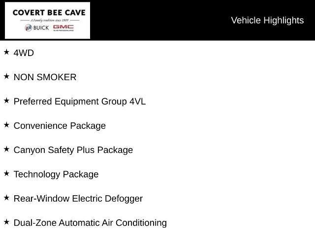 2024 GMC Canyon Crew Cab Short Box 4-Wheel Drive Elevation