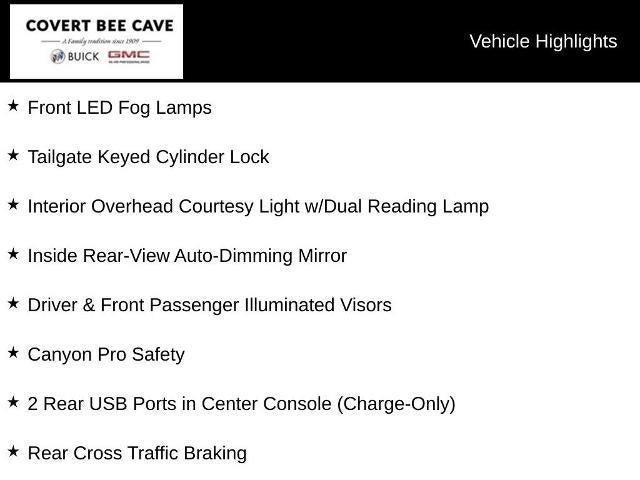 2024 GMC Canyon Crew Cab Short Box 4-Wheel Drive Elevation