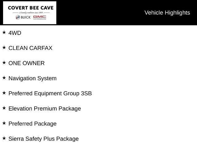 2022 GMC Sierra 1500 Crew Cab Short Box 4-Wheel Drive Elevation 3SB