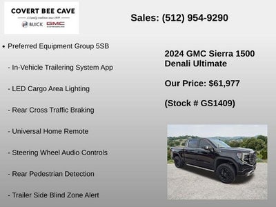 2024 GMC Sierra 1500 Crew Cab Short Box 4-Wheel Drive Denali Ultimate
