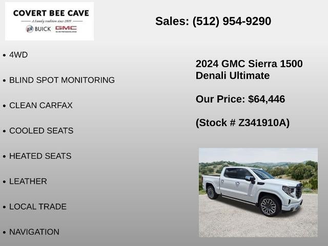 2024 GMC Sierra 1500 Crew Cab Short Box 4-Wheel Drive Denali Ultimate