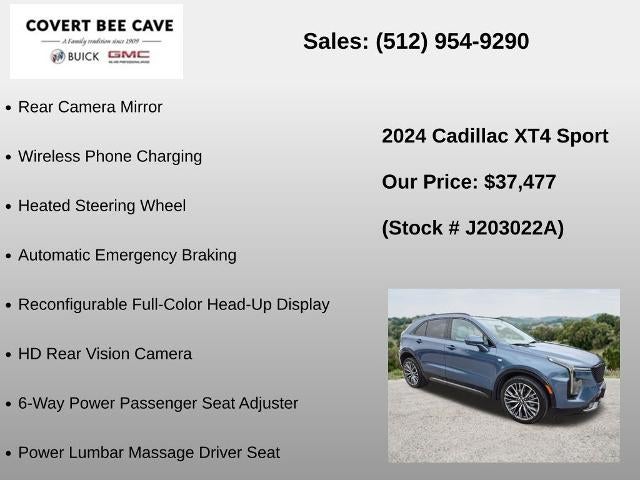 2024 Cadillac XT4 FWD 4dr Sport