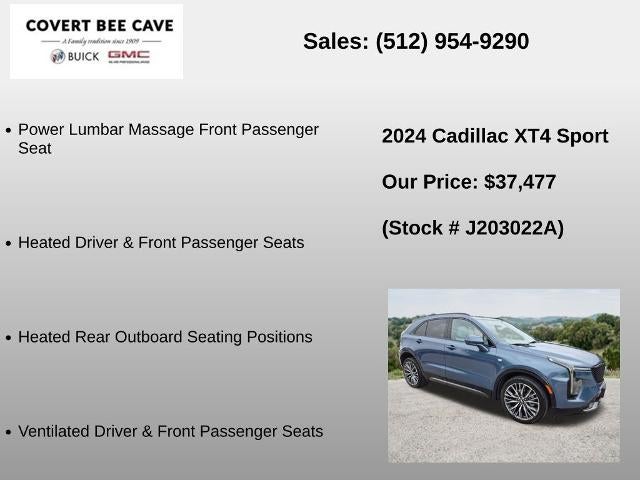 2024 Cadillac XT4 FWD 4dr Sport