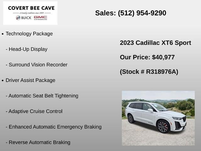 2023 Cadillac XT6 AWD 4dr Sport