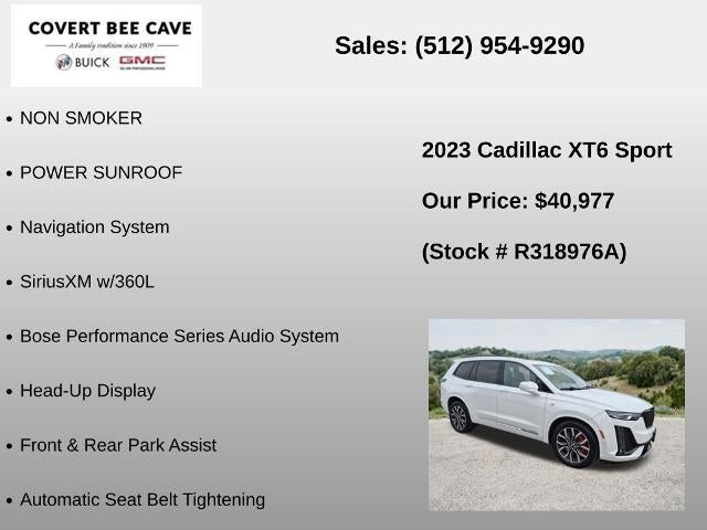 2023 Cadillac XT6 AWD 4dr Sport