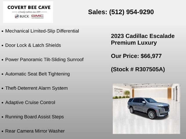 2023 Cadillac Escalade 4WD Premium Luxury