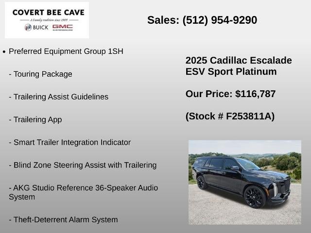 2025 Cadillac Escalade ESV 4WD Sport Platinum