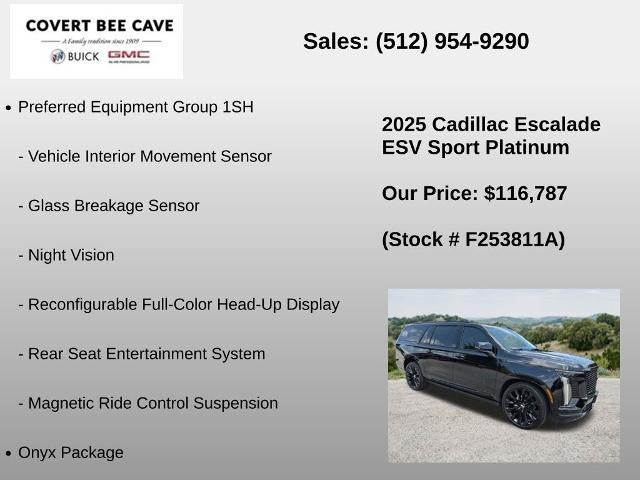 2025 Cadillac Escalade ESV 4WD Sport Platinum