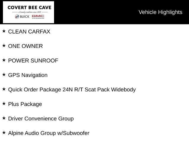 2019 Dodge Challenger R/T Scat Pack Widebody RWD