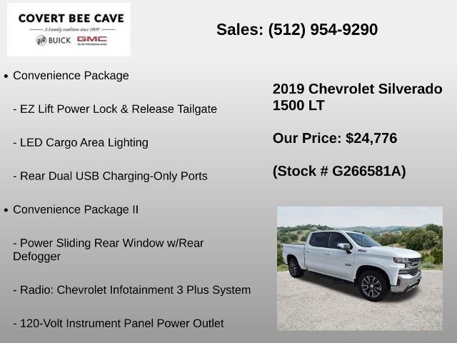 2019 Chevrolet Silverado 1500 Crew Cab Short Box 4-Wheel Drive LT