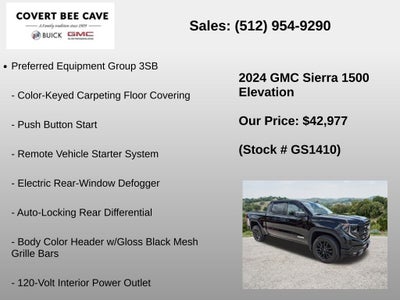 2024 GMC Sierra 1500 Crew Cab Short Box 2-Wheel Drive Elevation