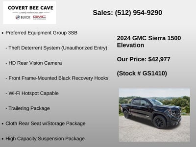 2024 GMC Sierra 1500 Crew Cab Short Box 2-Wheel Drive Elevation