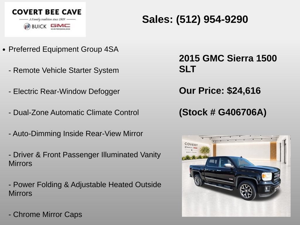 2015 GMC Sierra 1500 SLT