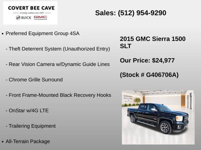 2015 GMC Sierra 1500 SLT