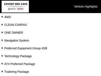 2023 GMC Sierra 1500 Crew Cab Short Box 4-Wheel Drive AT4