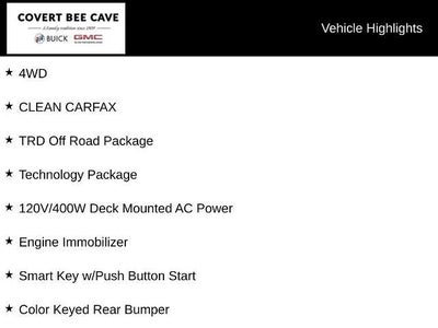 2020 Toyota Tacoma 4WD 4WD TRD Off Road Double Cab 6' Bed V6 AT (Natl)