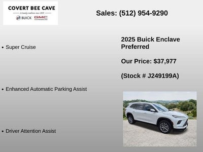 2025 Buick Enclave 4dr Preferred