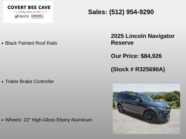 2025 Lincoln Navigator Reserve 4x4