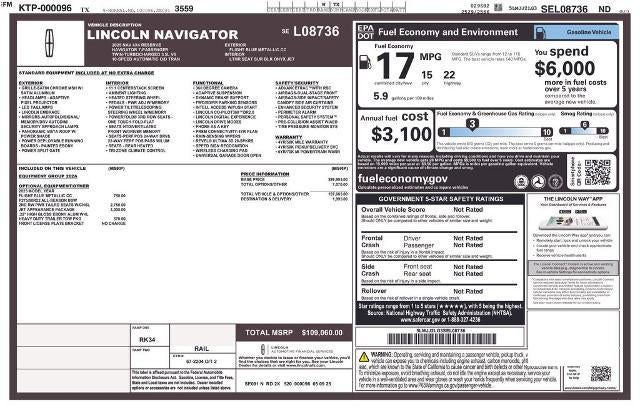 2025 Lincoln Navigator Reserve 4x4