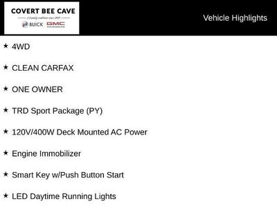 2017 Toyota Tacoma TRD Sport Double Cab 5' Bed V6 4x4 AT (Natl)