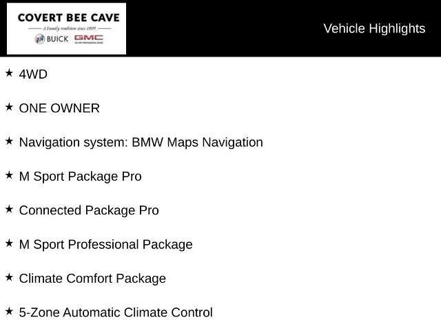 2024 BMW X7 M60i Sports Activity Vehicle
