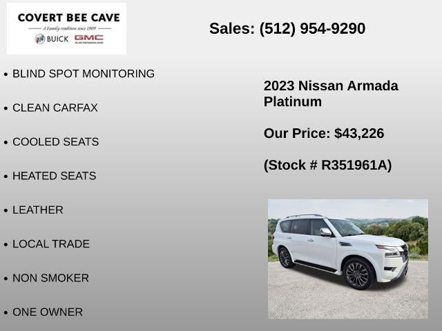 2023 Nissan Armada 4x2 Platinum
