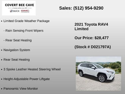 2021 Toyota RAV4 Limited FWD (Natl)