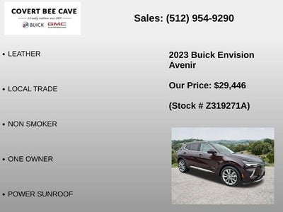 2023 Buick Envision FWD 4dr Avenir
