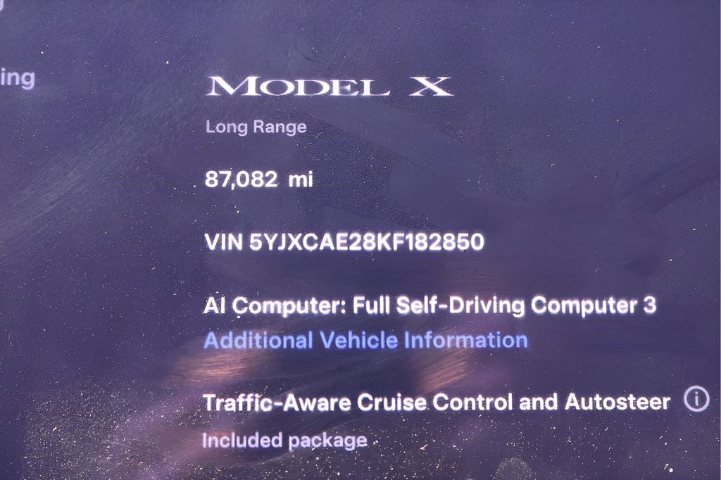 2019 Tesla Model X Long Range