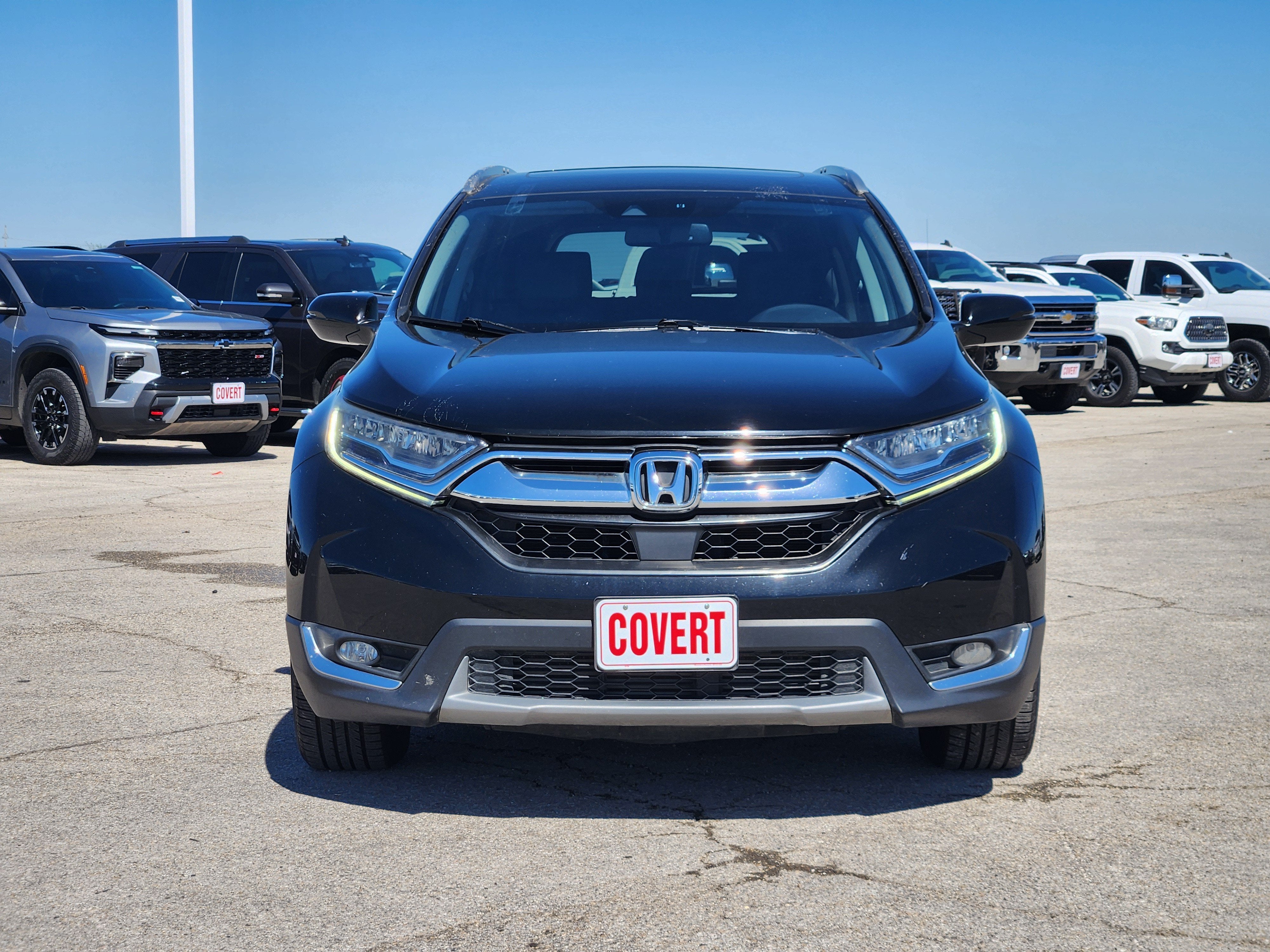 Used 2017 Honda CR-V Touring with VIN 2HKRW1H9XHH506514 for sale in Hutto, TX