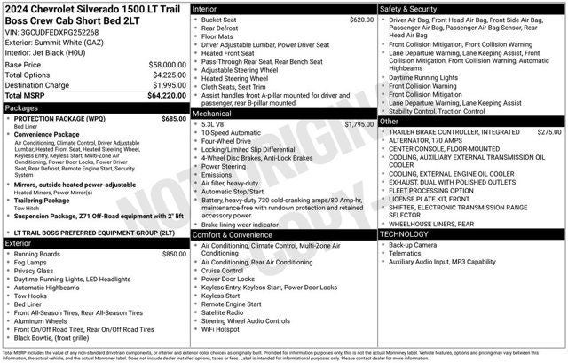 2024 Chevrolet Silverado 1500 LT Trail Boss