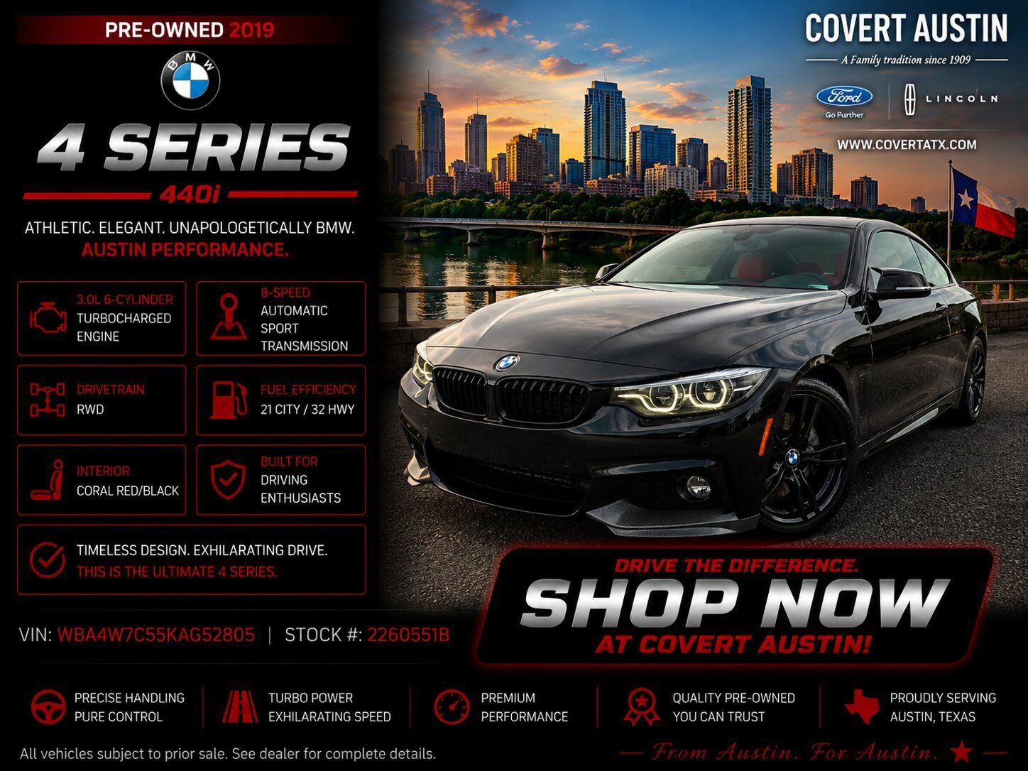 2019 BMW 4 Series 440i